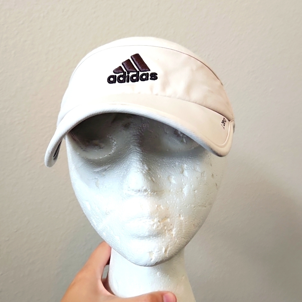 Adidas Zero White Visor Hat